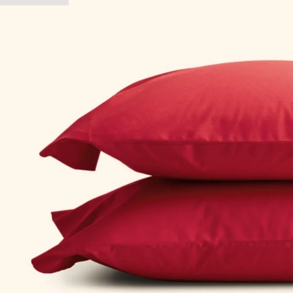 Ralph Lauren Home Estate Sateen King Size Cotton Pillowcases Pair